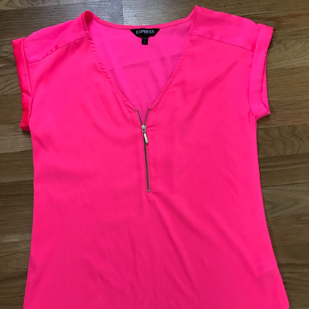 Pink express top